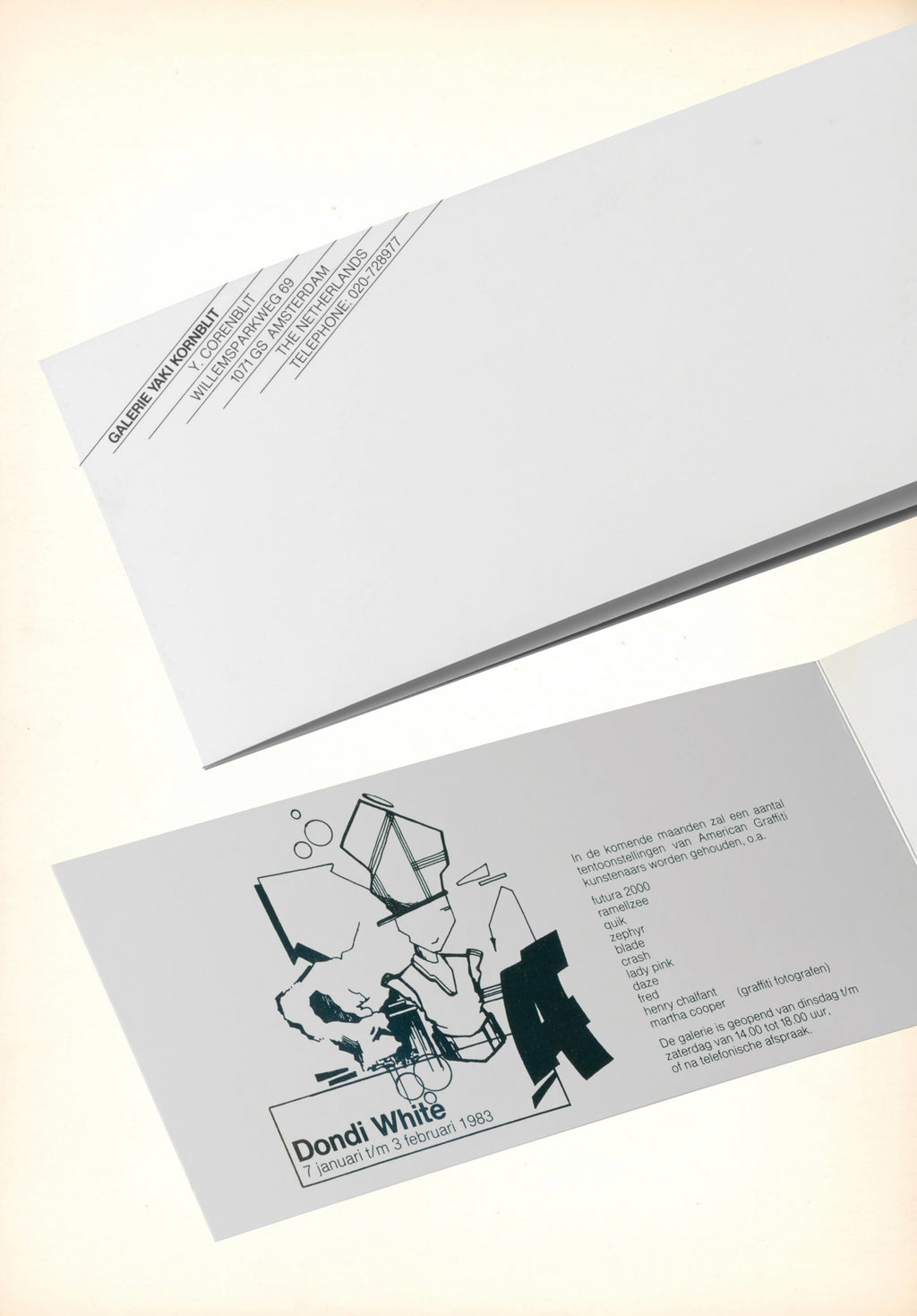 YAKI'S SCRAPBOOK - GALERIE YAKI KORNBLIT 1983