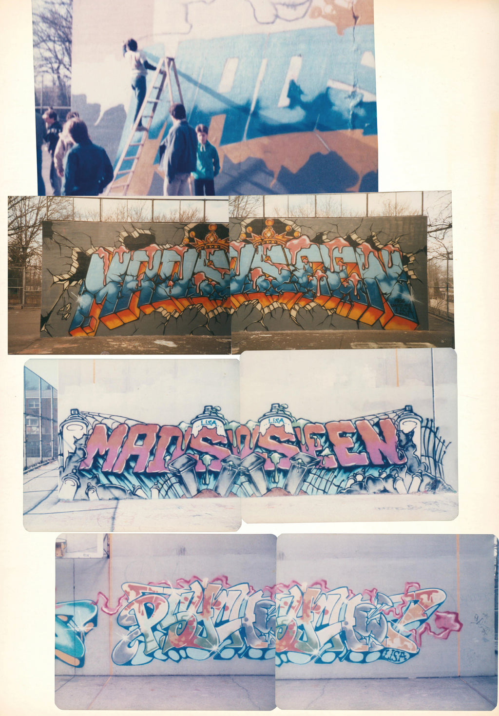 YAKI'S SCRAPBOOK - GALERIE YAKI KORNBLIT 1983