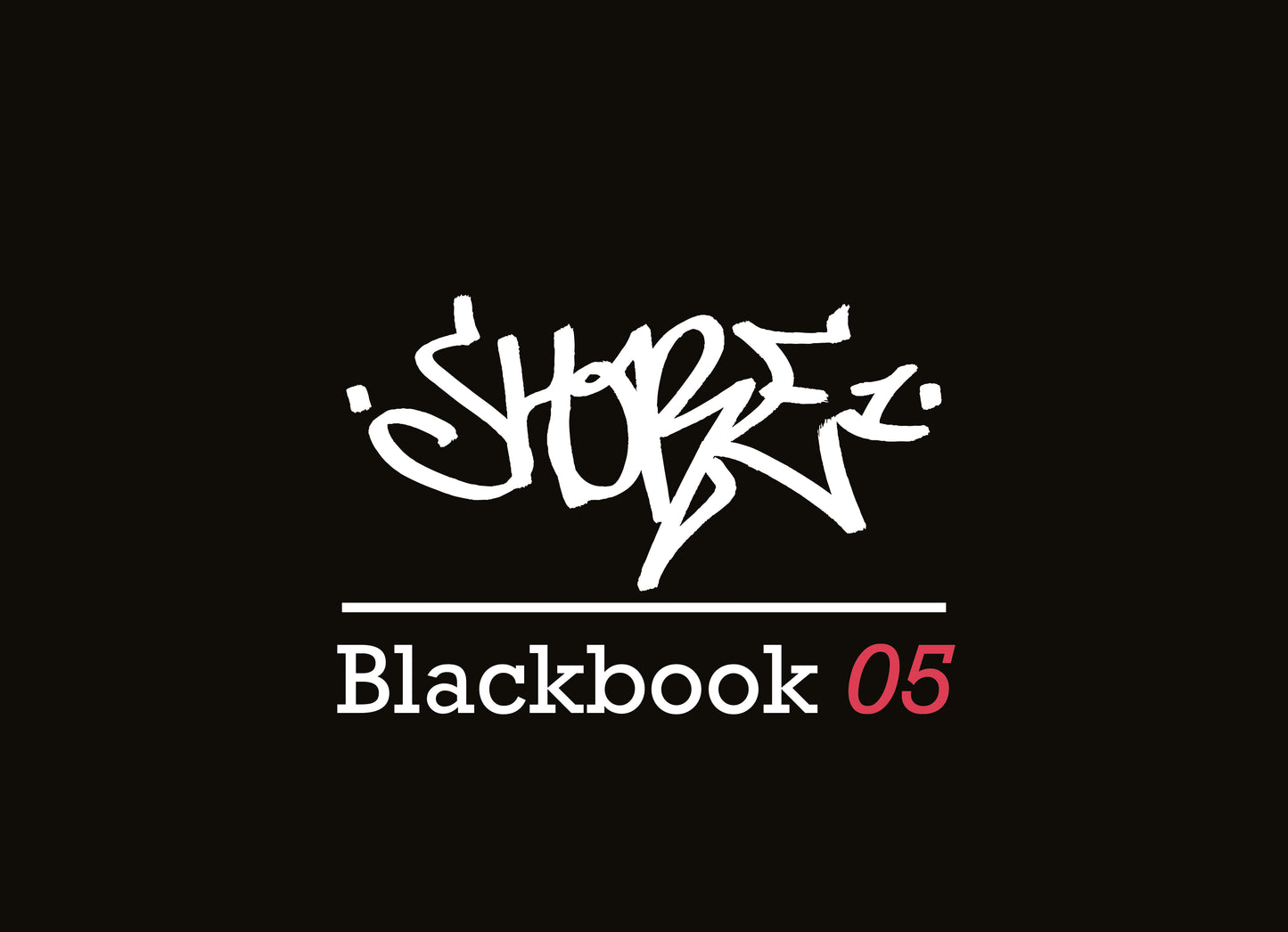 PRE-ORDER - BLACKBOOK 05 - SHORE (REGULAR EDITION)