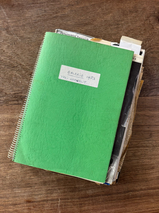 YAKI'S SCRAPBOOK - GALERIE YAKI KORNBLIT 1983