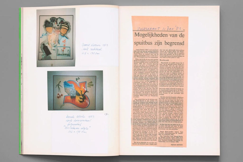 YAKI'S SCRAPBOOK - GALERIE YAKI KORNBLIT 1983