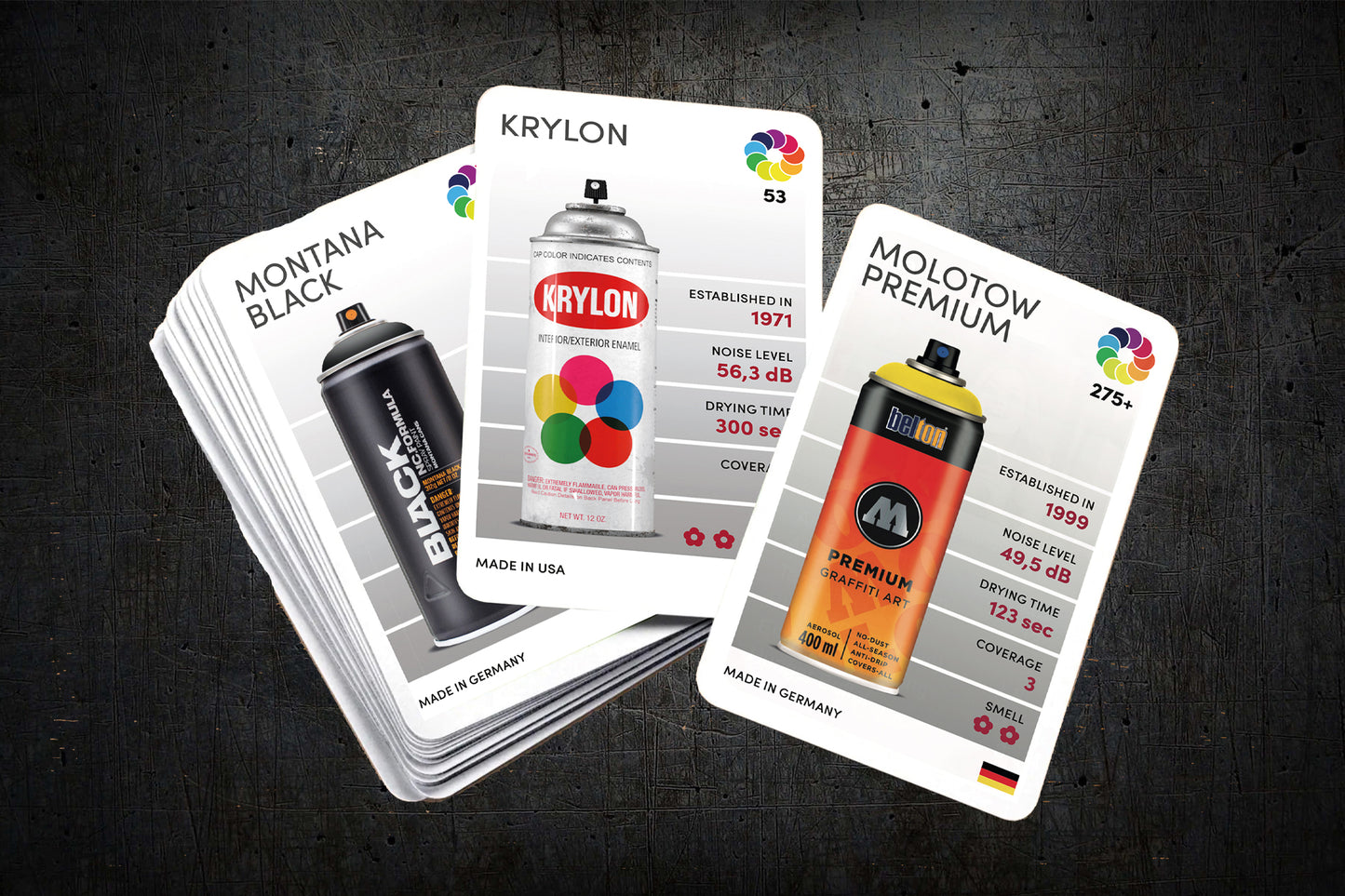 TOPCANS WORLDWIDE AEROSOLS (QUARTET)