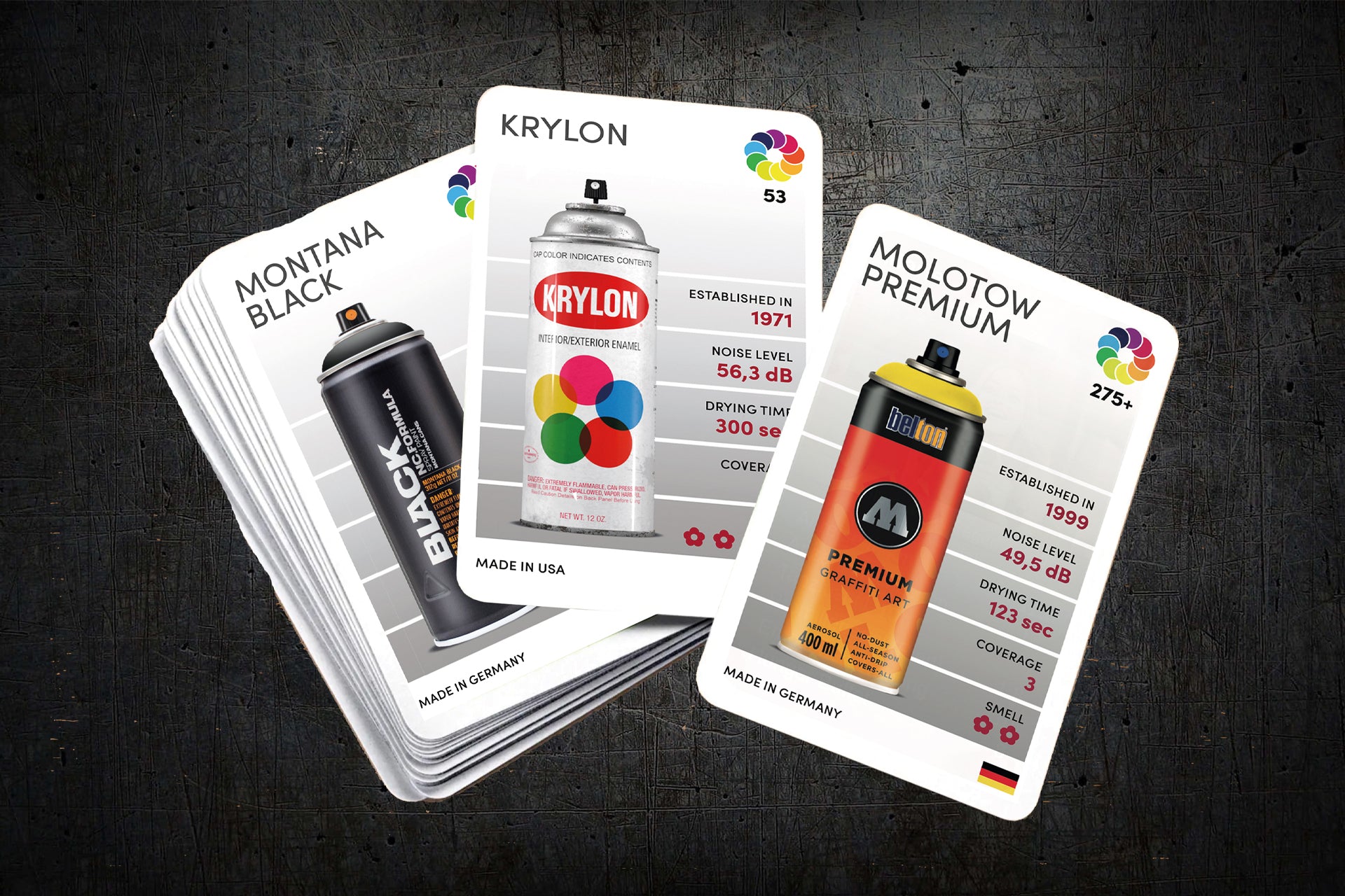 TOPCANS WORLDWIDE AEROSOLS (QUARTET)