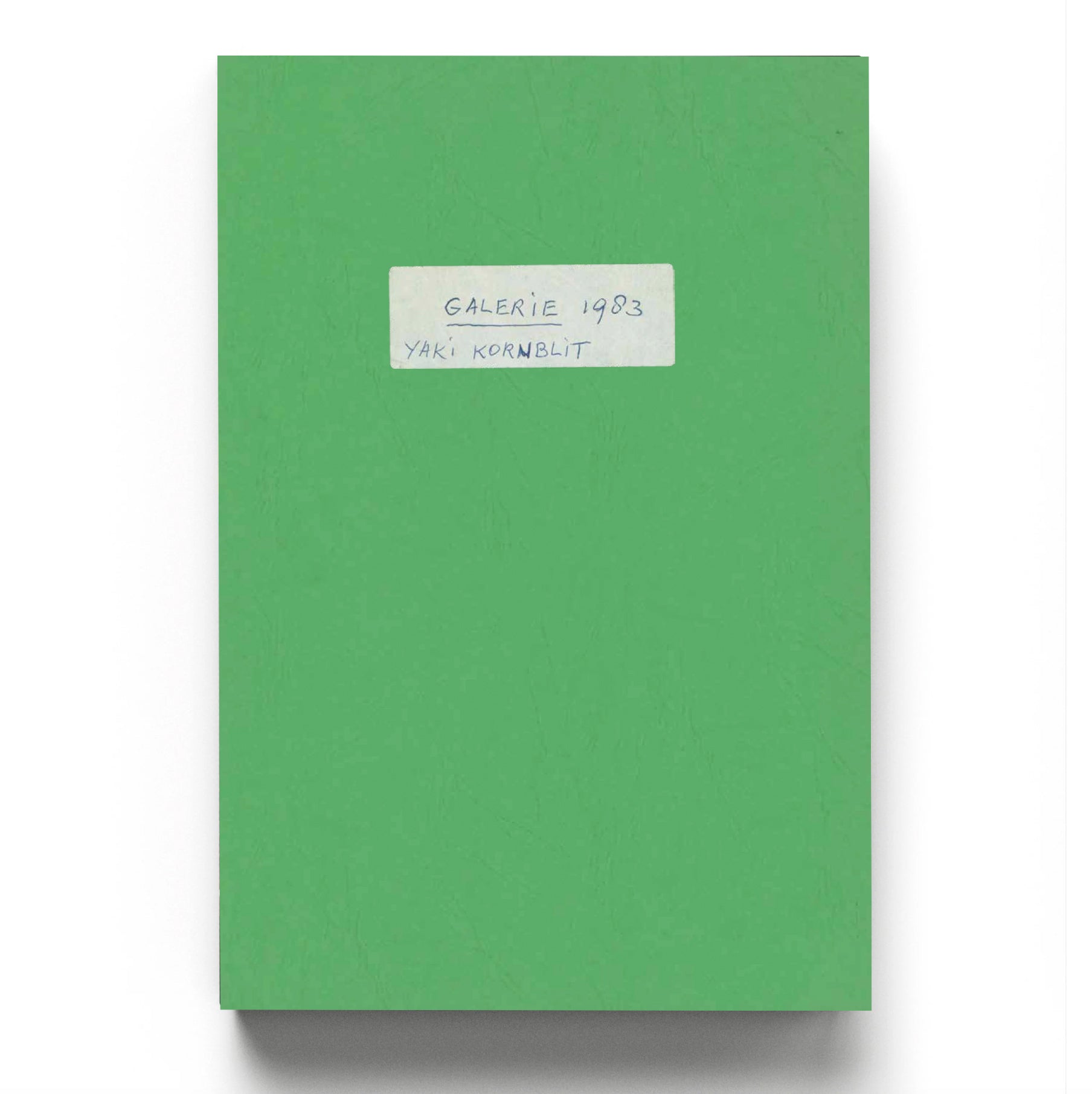 YAKI'S SCRAPBOOK - GALERIE YAKI KORNBLIT 1983